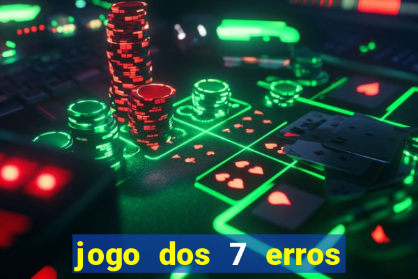 jogo dos 7 erros para manipuladores de alimentos